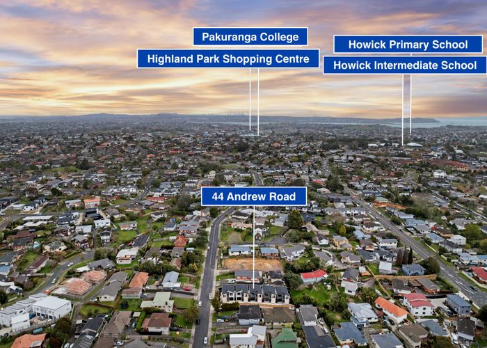  at 44A,B&C Andrew Road, Howick, Manukau City, Auckland