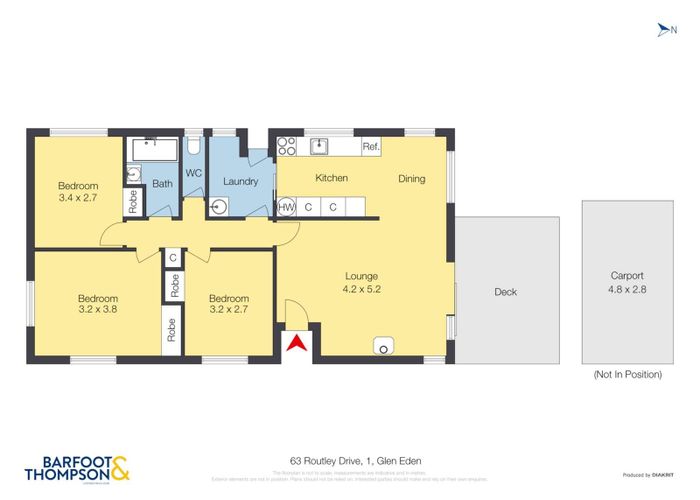  at 1/63 Routley Drive, Glen Eden, Waitakere City, Auckland