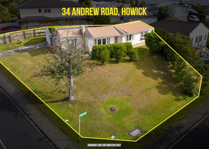  at 34 Andrew Road, Howick, Manukau City, Auckland