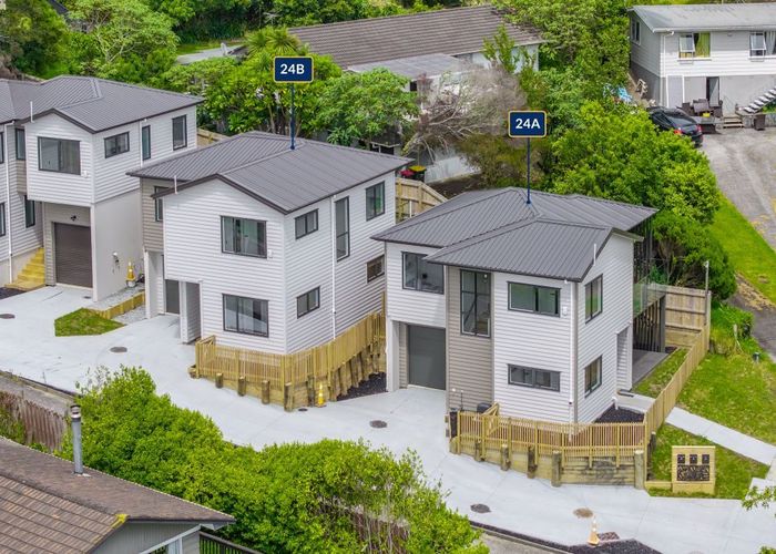  at 24A & 24B Zingaro Place, Massey, Waitakere City, Auckland