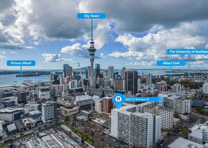  at 206/72 Nelson Street, City Centre, Auckland City, Auckland