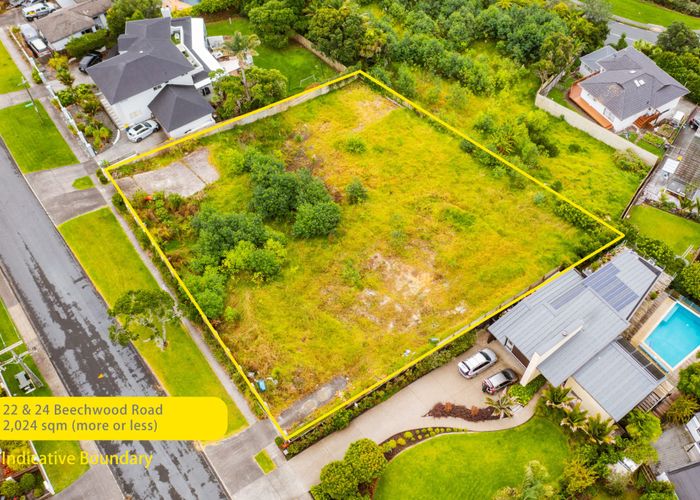  at 22 & 24 Beechwood Road, Rothesay Bay, North Shore City, Auckland