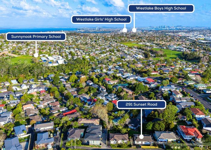  at 291 Sunset Road, Sunnynook, North Shore City, Auckland