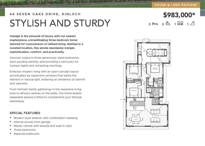  at 46 Seven Oaks Drive, Kinloch, Taupo, Waikato