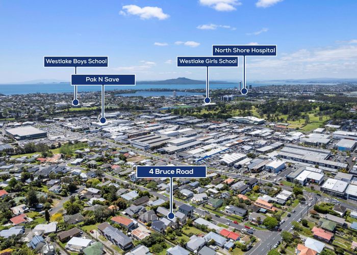  at 4 Bruce Road, Glenfield, North Shore City, Auckland