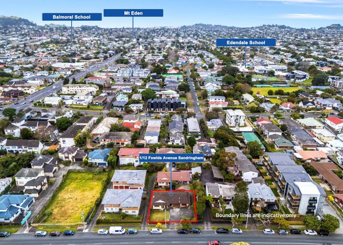  at 1/12 Fowlds Avenue, Sandringham, Auckland City, Auckland