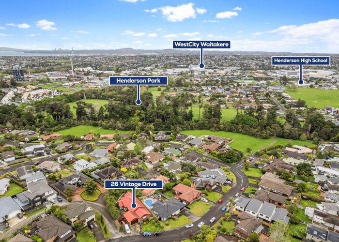  at 26 Vintage Drive, Henderson, Waitakere City, Auckland