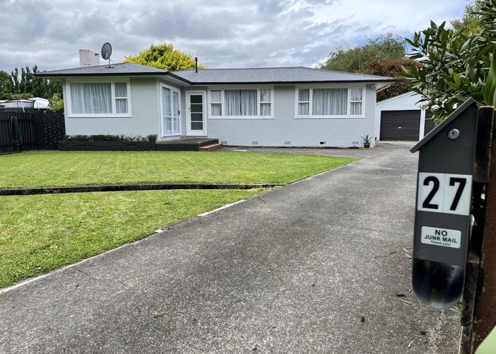  at 27 Mokau Place, Terrace End, Palmerston North