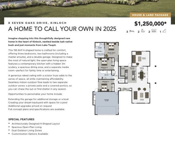  at 8 Seven Oaks Drive, Kinloch, Taupo, Waikato