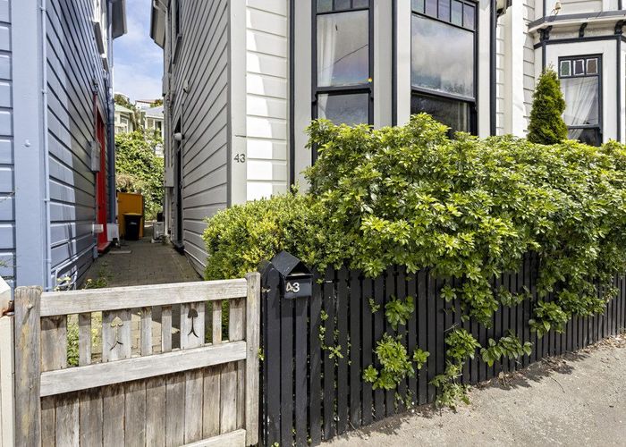 at 43 Aro Street, Aro Valley, Wellington