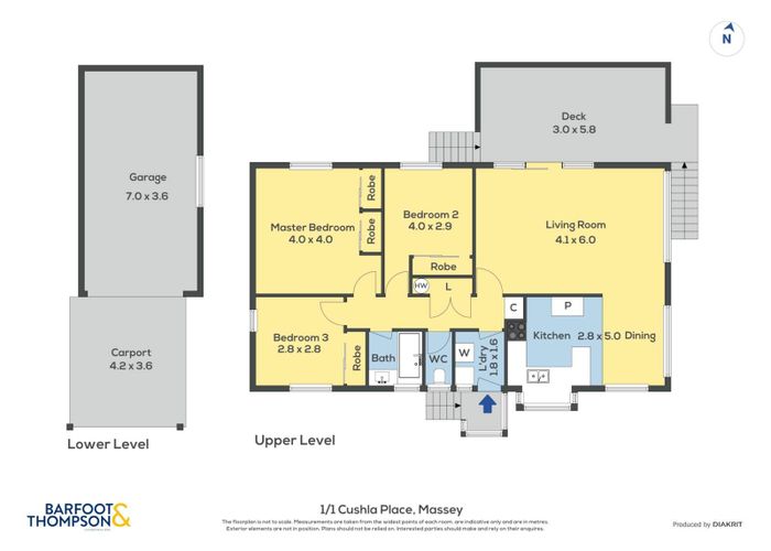  at 1/1 Cushla Place, Massey, Waitakere City, Auckland