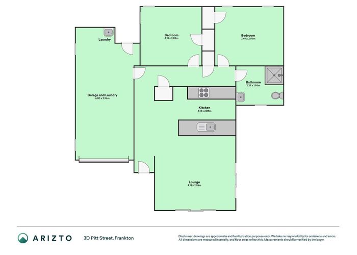  at 3D Pitt Street, Frankton, Hamilton, Waikato