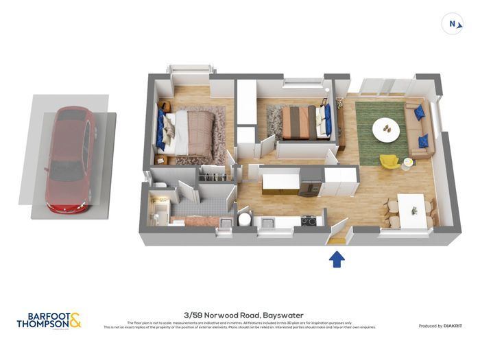  at 3/59 Norwood Road, Bayswater, Auckland