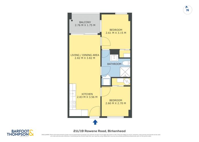  at 211/19 Rawene Road, Birkenhead, North Shore City, Auckland