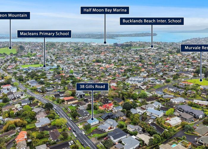  at 38 Gills Road, Bucklands Beach, Manukau City, Auckland