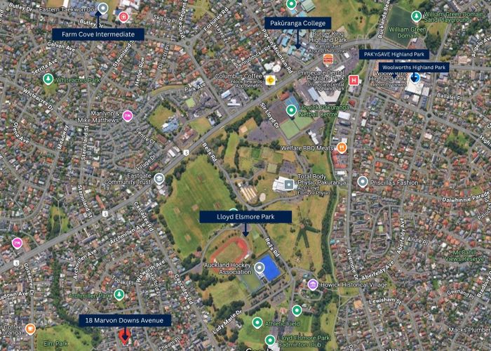  at 18 Marvon Downs Avenue, Pakuranga Heights, Manukau City, Auckland