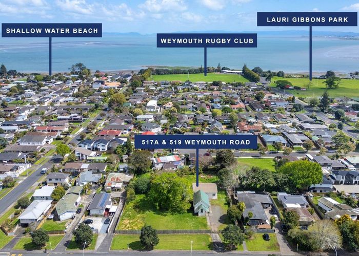  at 517A & 519 Weymouth Road, Weymouth, Manukau City, Auckland