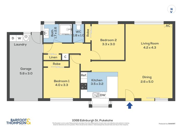  at 106B Edinburgh Street, Pukekohe, Franklin, Auckland