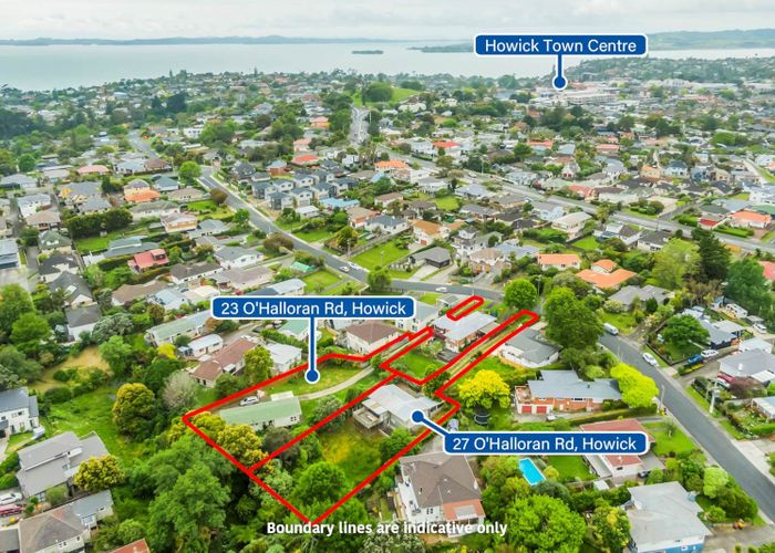  at 23 & 27 O'Halloran Road, Howick, Manukau City, Auckland