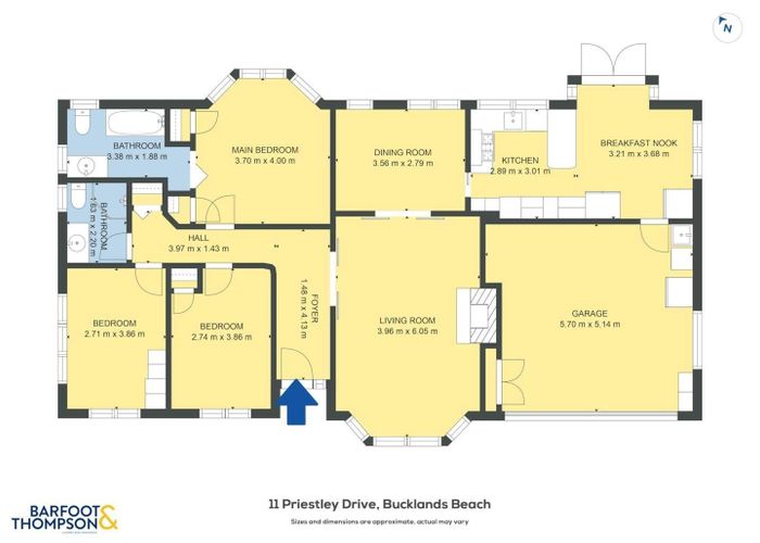  at 11 Priestley Drive, Bucklands Beach, Manukau City, Auckland