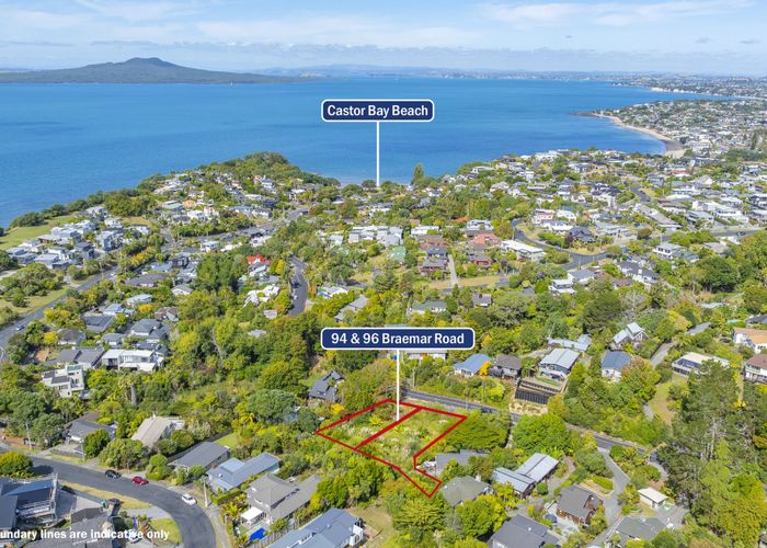  at 94 & 96 Braemar Road, Castor Bay, North Shore City, Auckland