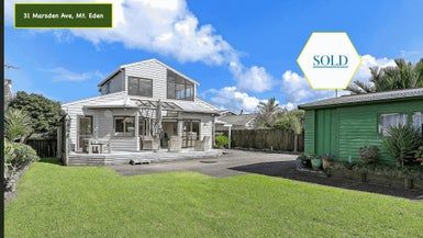  at 31 Marsden Avenue, Mount Eden, Auckland