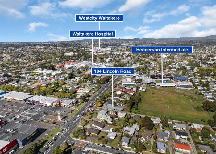  at 104 Lincoln Road, Henderson, Waitakere City, Auckland