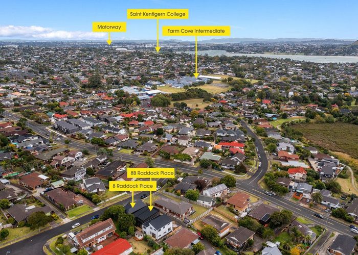  at 8 & 8B Raddock Place, Farm Cove, Manukau City, Auckland