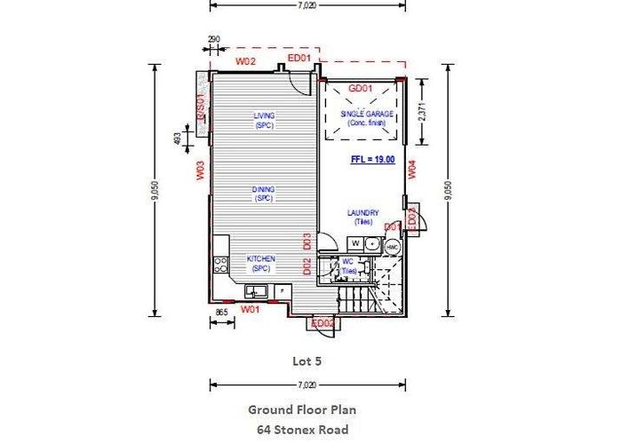  at Lot 5 / 64 Stonex Road, Papatoetoe, Manukau City, Auckland