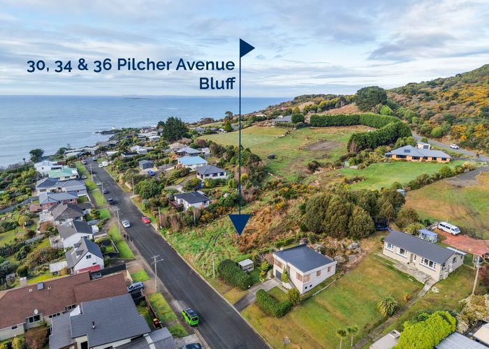  at 30, 34, 36 Pilcher Avenue, Bluff, Invercargill, Southland