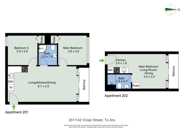  at 201/142 Vivian Street, Te Aro, Wellington, Wellington