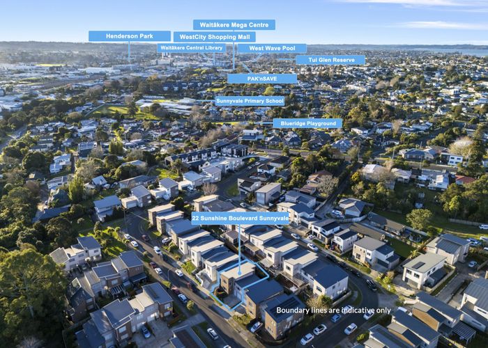  at 22 Sunshine Boulevard, Sunnyvale, Waitakere City, Auckland