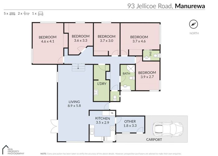  at 93 Jellicoe Road, Manurewa, Manukau City, Auckland