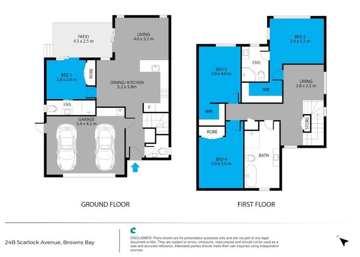  at 24B Scarlock Avenue, Browns Bay, North Shore City, Auckland