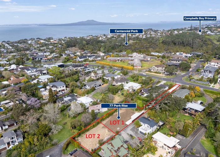  at Lot 1&2/77 Park Rise, Campbells Bay, North Shore City, Auckland