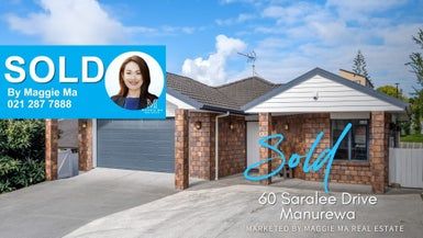  at 60 Saralee Drive, Manurewa, Auckland