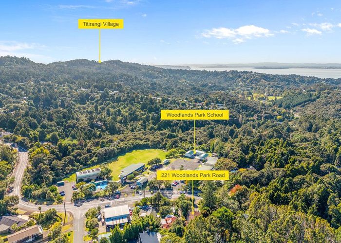  at 221 Woodlands Park Road, Titirangi, Waitakere City, Auckland