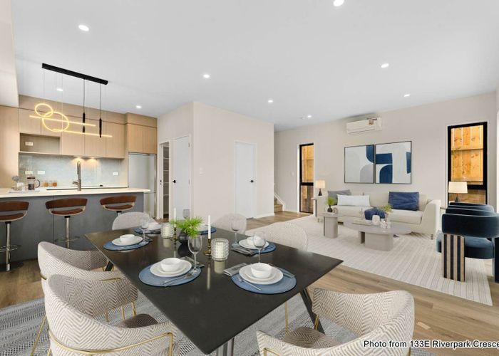  at 133A -133E Riverpark Crescent, Henderson, Waitakere City, Auckland