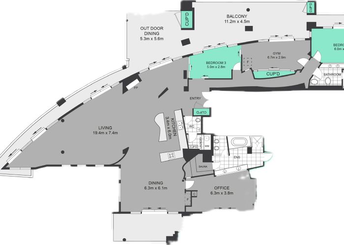  at 53/143 Quay Street, City Centre, Auckland City, Auckland
