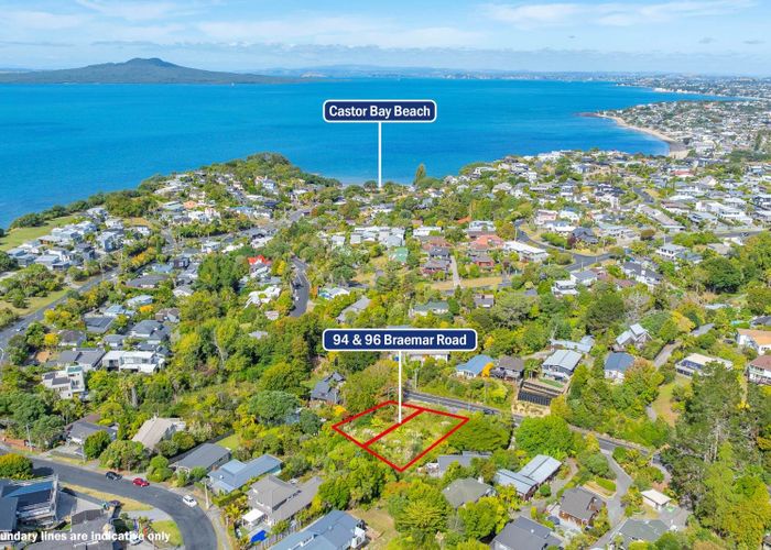  at 94 & 96 Braemar Road, Castor Bay, North Shore City, Auckland