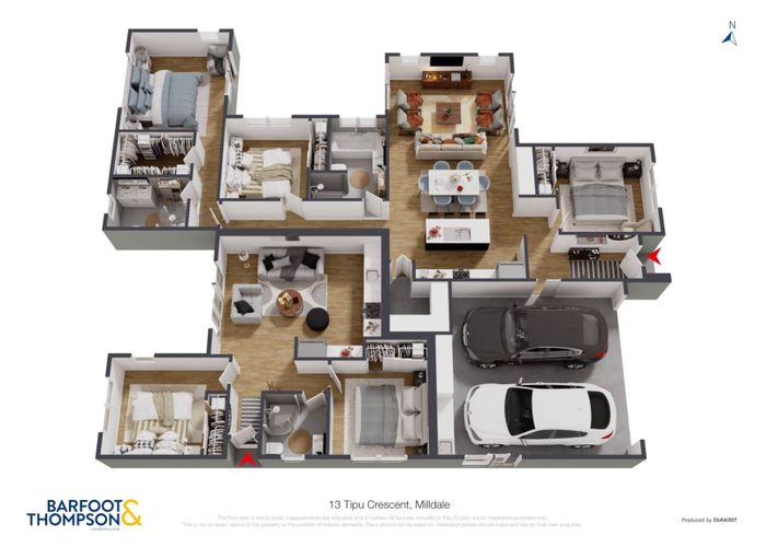  at 13 Tipu Crescent, Milldale, Rodney, Auckland