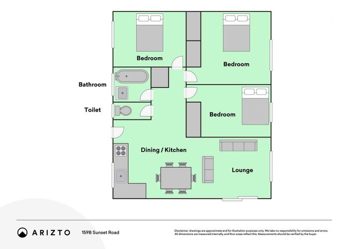  at 159B Sunset Road, Mangakakahi, Rotorua