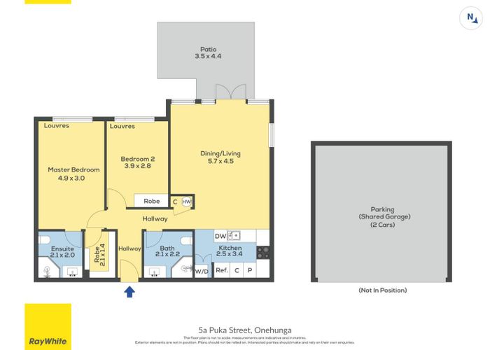  at 5A Puka Street, Onehunga, Auckland City, Auckland