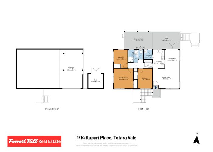 at 1/14 Kupari Place, Totara Vale, North Shore City, Auckland