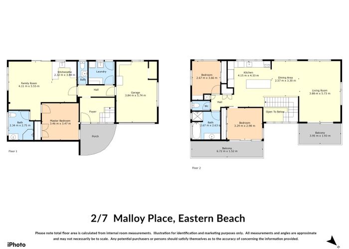  at 1/7 and 2/7 Malloy Place, Eastern Beach, Manukau City, Auckland