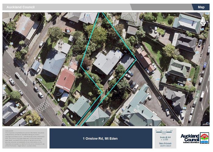  at 1 Onslow Road, Mount Eden, Auckland City, Auckland
