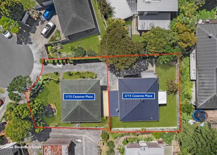  at 1 & 2/15 Cezanne Place, New Lynn, Waitakere City, Auckland