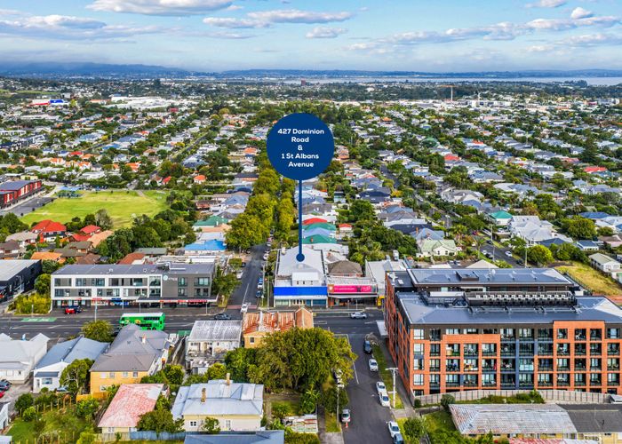  at 427  Dominion Road & 1 St Albans Avenue, Mount Eden, Auckland City, Auckland