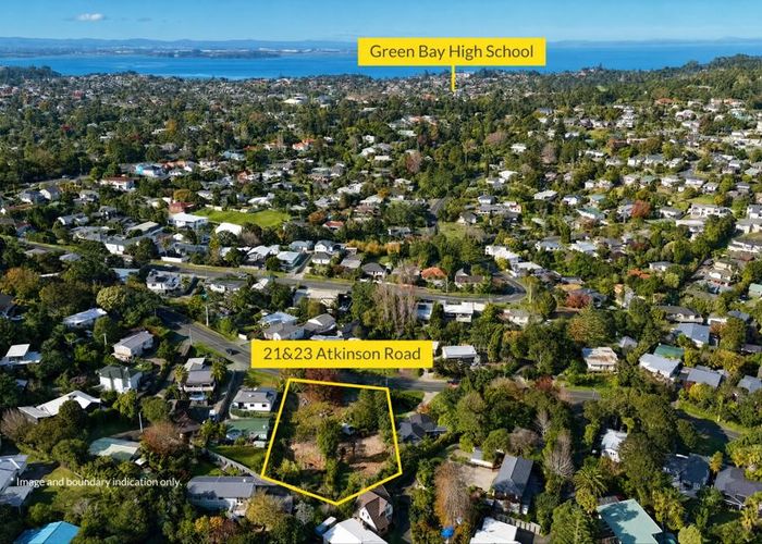  at 21 & 23 Atkinson Road, Titirangi, Waitakere City, Auckland