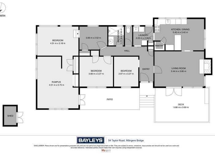  at 54 Taylor Road, Mangere Bridge, Manukau City, Auckland